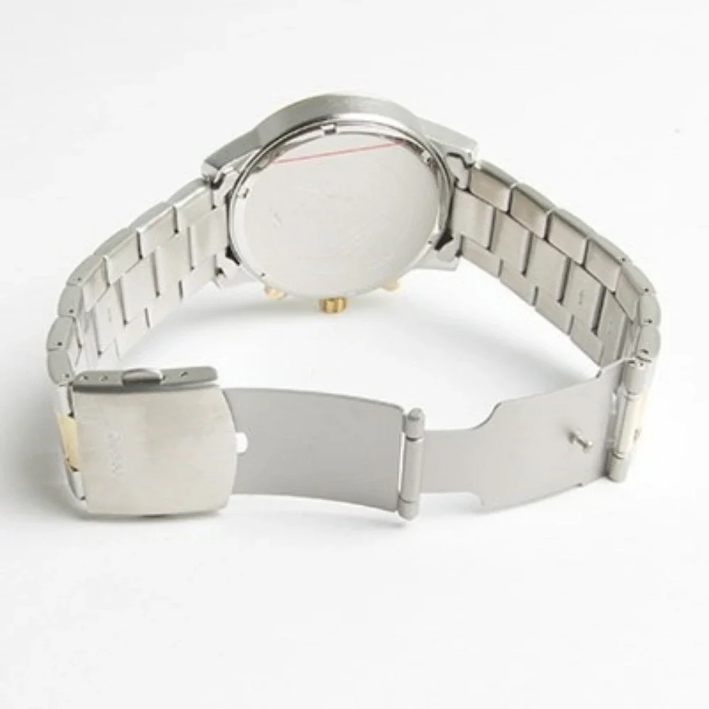 Guess Men Authentic Only Watch Silver Stainless Steel NWT